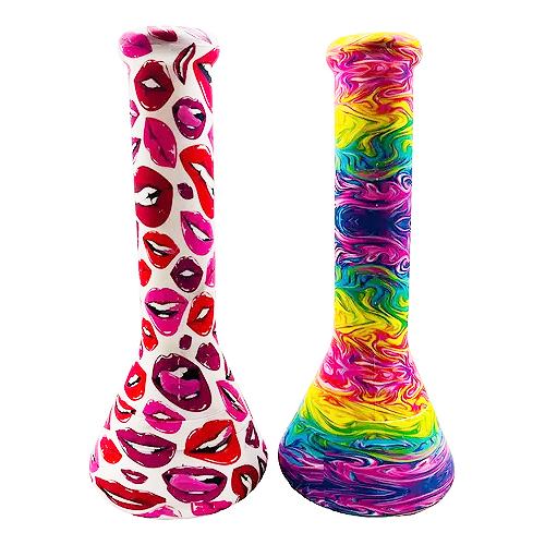 Bong Silicona Farol Diseño 29 Alto