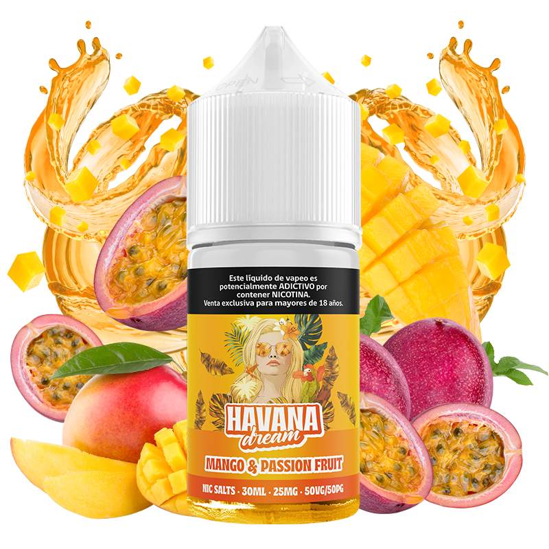 Havana Dream - Mango Passion Fruit Salt Nic - Imagen 1