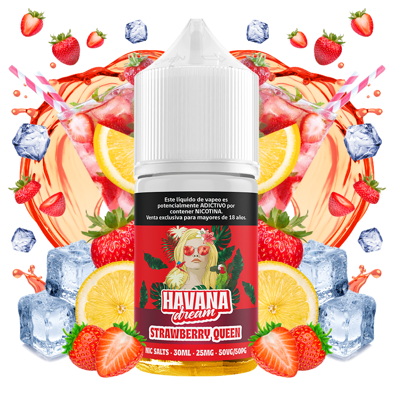 Havana Dream - Strawberry Queen Salt Nic - Imagen 1