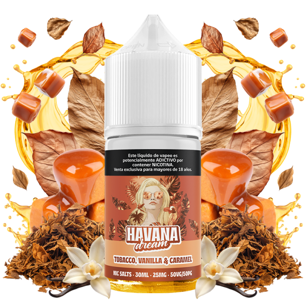 Havana Dream - Tobaco Vanilla Caramel Salt Nic