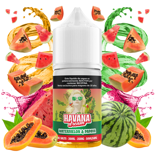 Havana Dream - Watermelon & Papaya Salt Nic