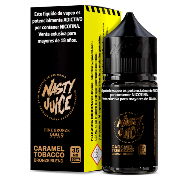 Nasty Juice - Bronze Blend Salt Tabaco Caramelo