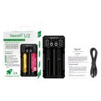 Vapcell - Cargador Baterias Smart U2 - Imagen 2