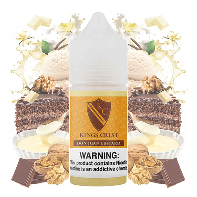 custard King's Crest Salt - Don Juan Custard - Imagen 1