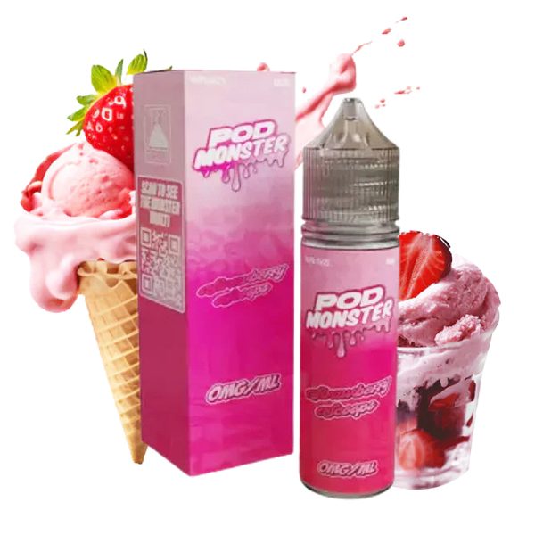 Monster Salt - Strawberry Scoops