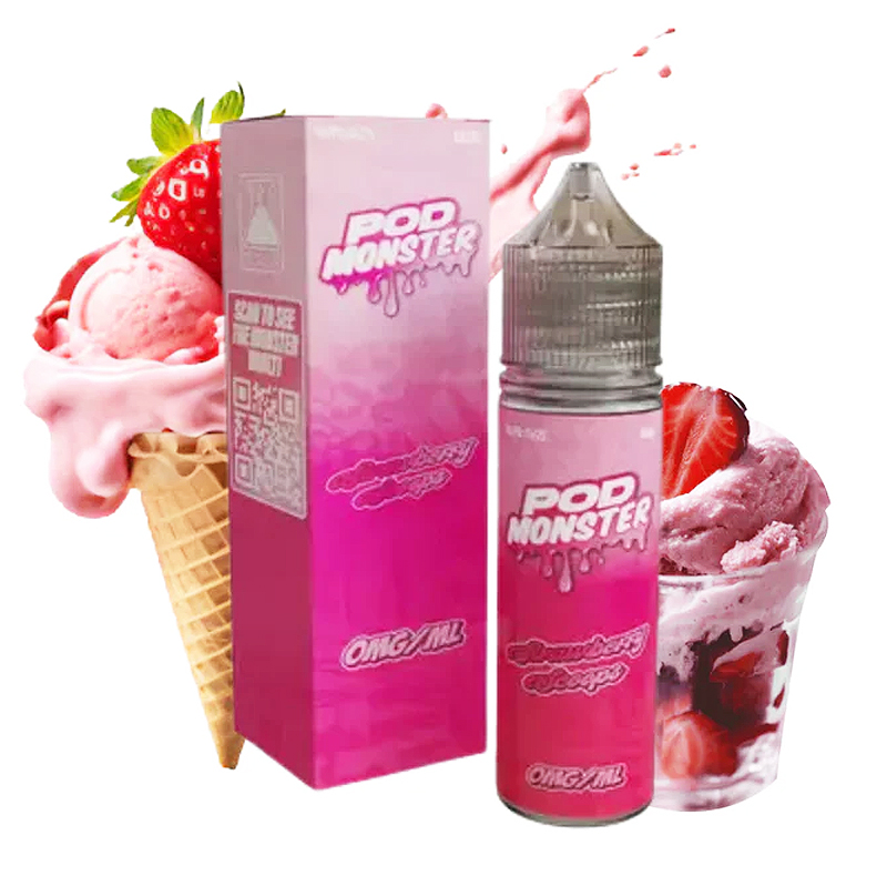 scoops Monster Salt - Strawberry Scoops - Imagen 1